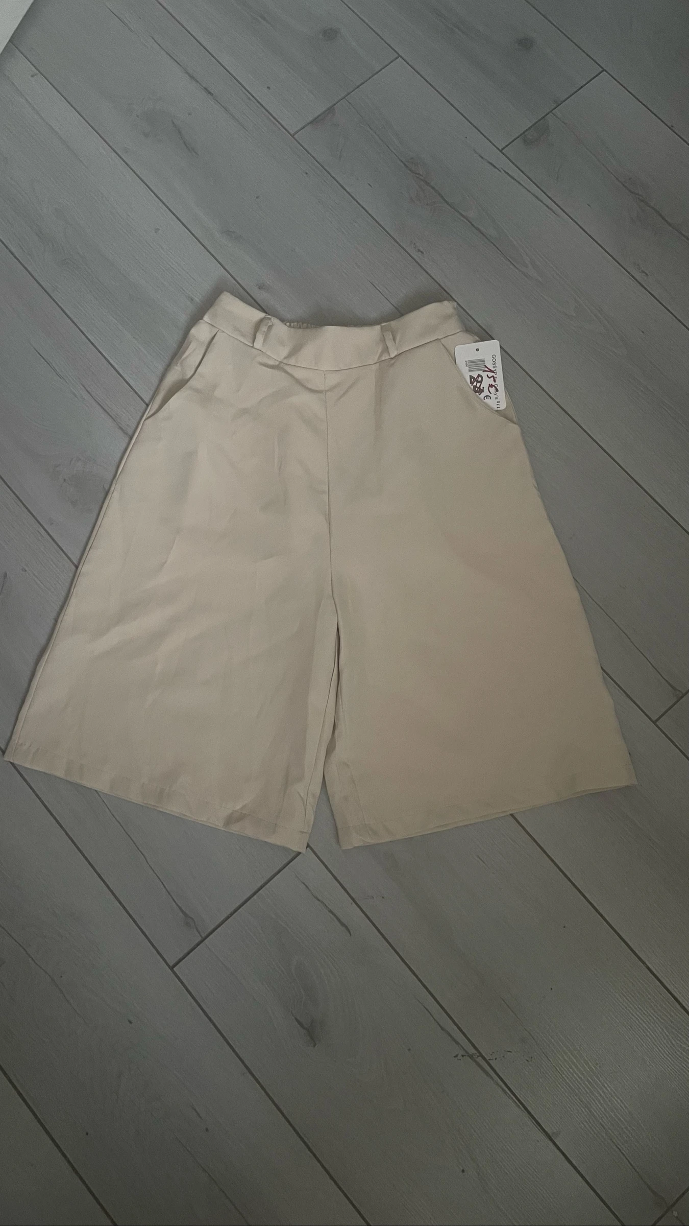 Short long beige 